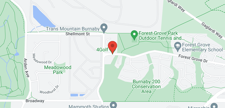 map of 8141 FOREST GROVE DRIVE